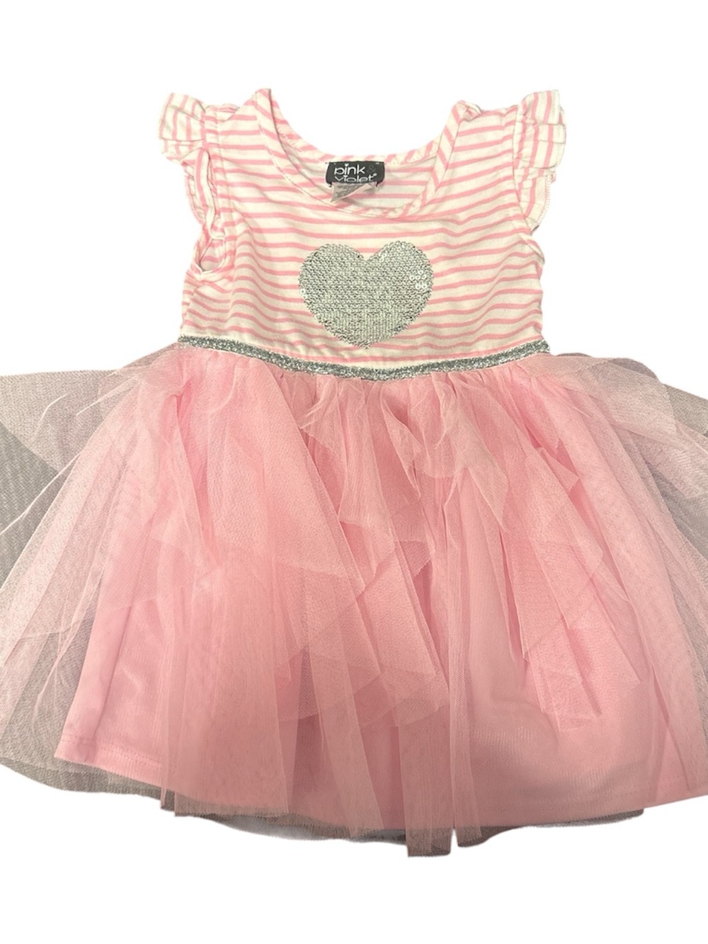 Pink & Violet Dress- 2t